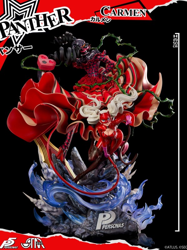 STAREXVA Studio Persona 5 Anne Takamaki Panther with Carmen Hot Sexy 1/6 Statue